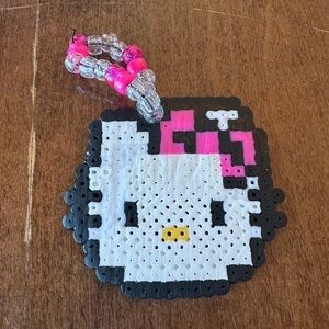 Hello Kitty Kandi perler bracelet